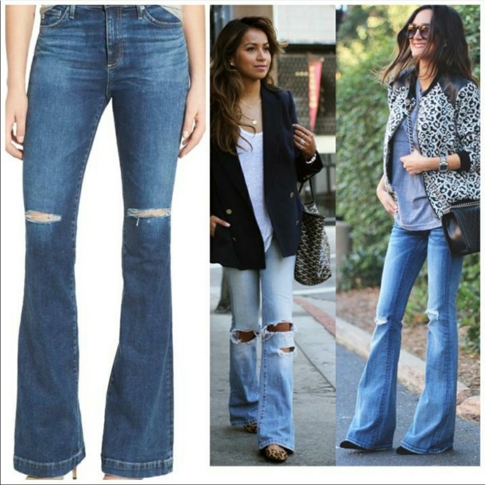 AG-ED Denim flare Jeans